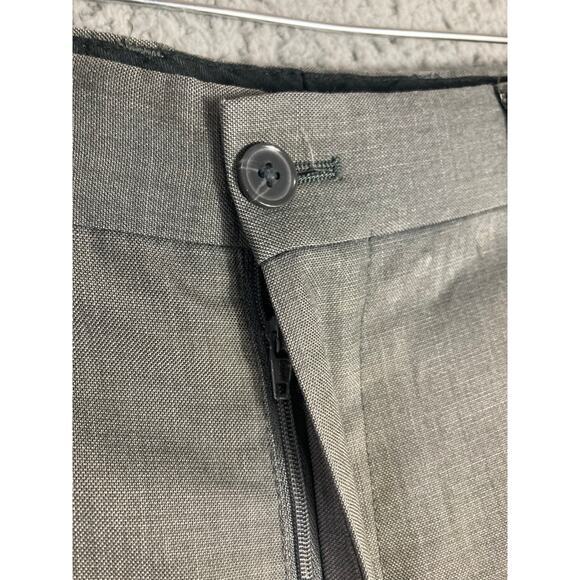 JF Ferrar Men's Modern Fit Dress Pants Gray Size 34x29 Flat Front - Picture 9 of 10